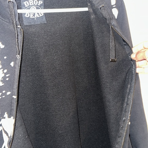 DropDead cat brains zip up - Picture 8 of 8